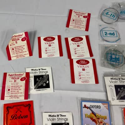 Miscellaneous Lot of Violin, Viola, Cello String Lot image 3