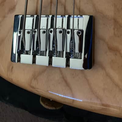 SX (Essex) VTG Custom Build Jazz Bass (SJB75/NA) 2015 Glossy Southern Swamp Ash image 3