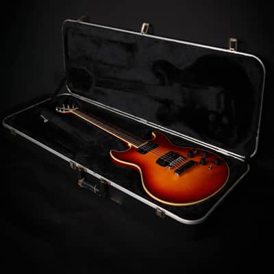 Fender Flame Elite with Hard Shell Case, Cherry Sunburst, SN 40200006 - USED image 12