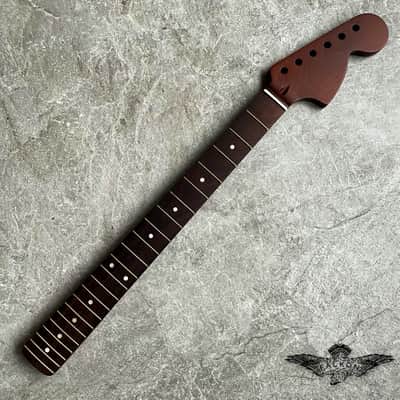 Start Dark Roasted Vintage guitar Neck Rosewood 22 Fret! 70s Big Head Custom Guitar Project image 1