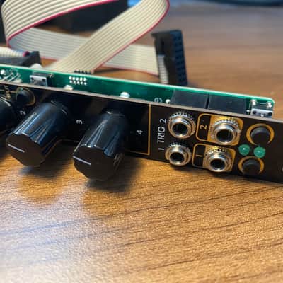 After Later Audio Pique (uPeaks) Micro Mutable Instruments Peaks Eurorack Module - Black/Gold 2021 image 3