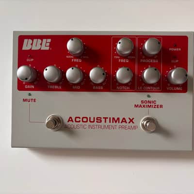 BBE Acoustimax Sonic Maximizer Instrument Preamp Pedal | Reverb
