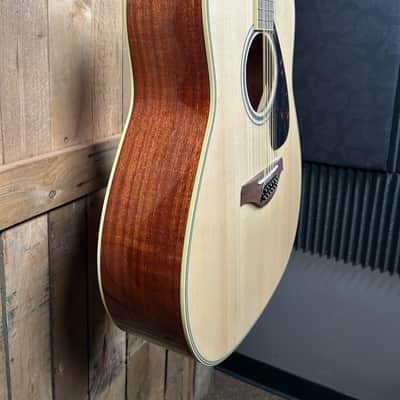 Yamaha FG820-12 12-string Acoustic Guitar - Natural image 7
