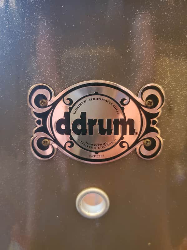 ddrum Dominion 16" Floor Tom - 2000s - Gray Sparkle image 1