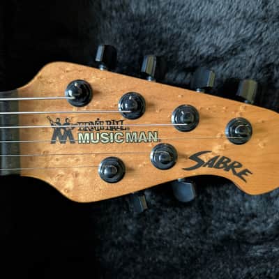 Ernie Ball Music Man Rabea Massaad Signature Sabre 2024 - Present - Vileblood Burst image 15