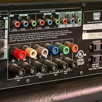 SLS Audio QG-500AVR 5.1-Channel Surround Sound Home Theater AV Receiver image 12