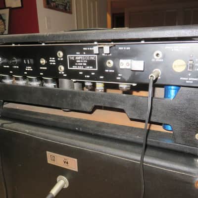 Ampeg V4 Linden NJ Original Cover & Cable CTS Speakers image 5