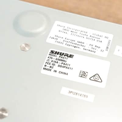 Shure PA411 Antenna Combiner for PSM 300 Series Wireless NO POWER SUPPLY CG012NR image 8