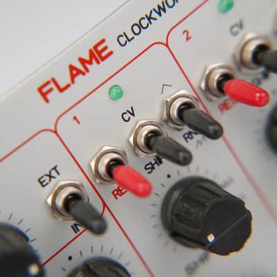 Flame Clockwork Eurorack Module w/ Box & Patch Cables #58515 image 11