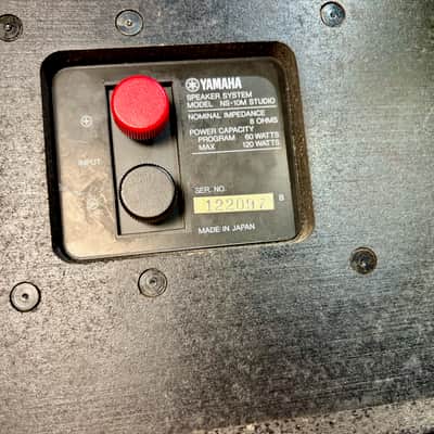 Yamaha NS-10M (Pair) 1980s – Mint HP – Warranty image 4