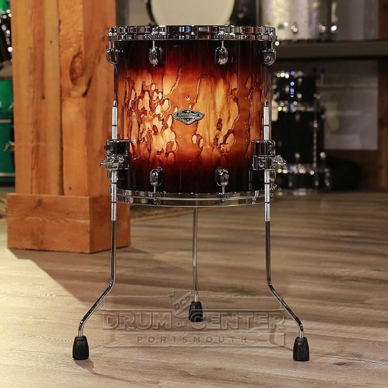Tama Starclassic Walnut/Birch Floor Tom 14x14 Molten Brown Burst image 1