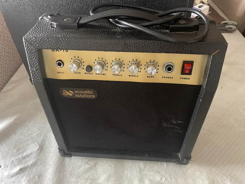 Acoustic Solutions GA-10 10W Guitar Amp - Great Condition, Perfect for Beginners image 1