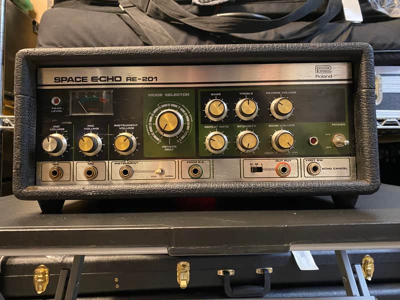Roland RE-201 Space Echo Tape Delay / Reverb 1970s - Black image 1