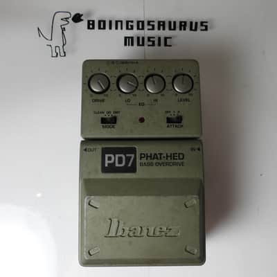ベース Ibanez PD7 Ibanez PD7 Phat-Hed Bass Overdrive | Reverb