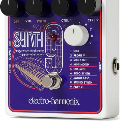 Electro-Harmonix Synth9 Synthesizer Machine Guitar Pedal image 3