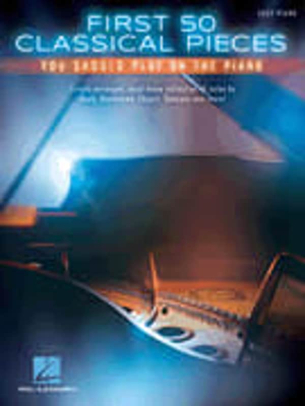 Hal Leonard HL 00131436 First 50 Classical Pieces Easy Piano image 1