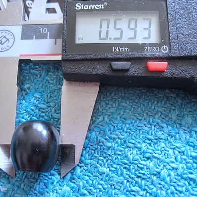 Ahead Drum Sticks Replacement Tips M1T pair - NOS image 6