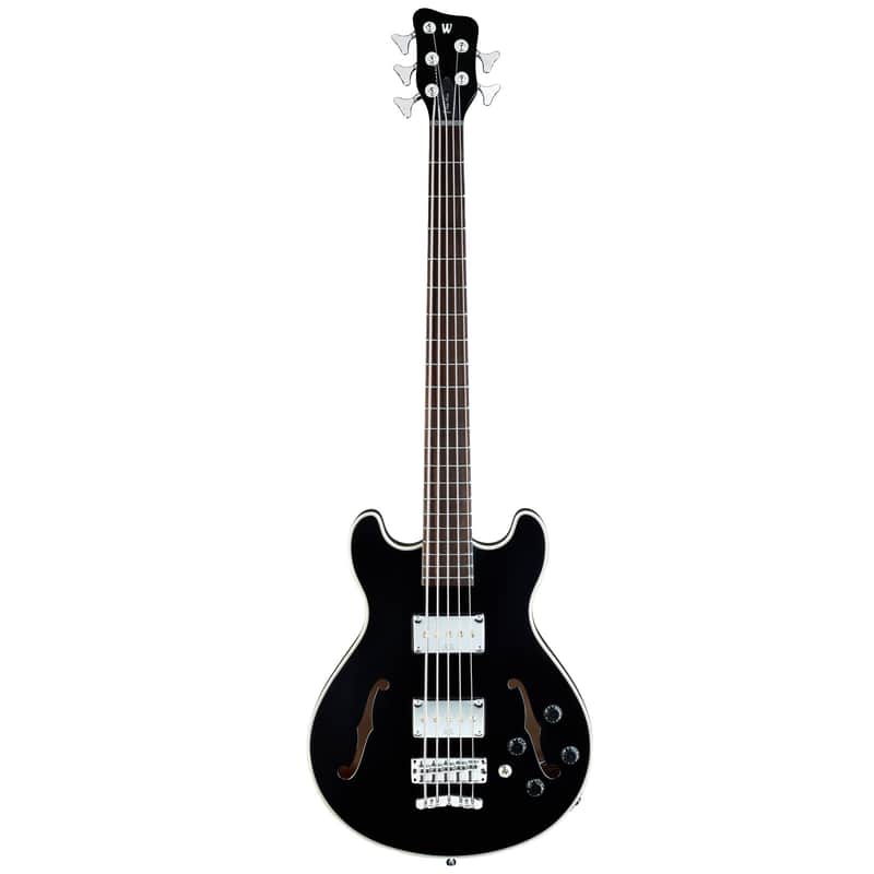 Warwick Rockbass Starbass 5-String Semi-Hollow Black image 1