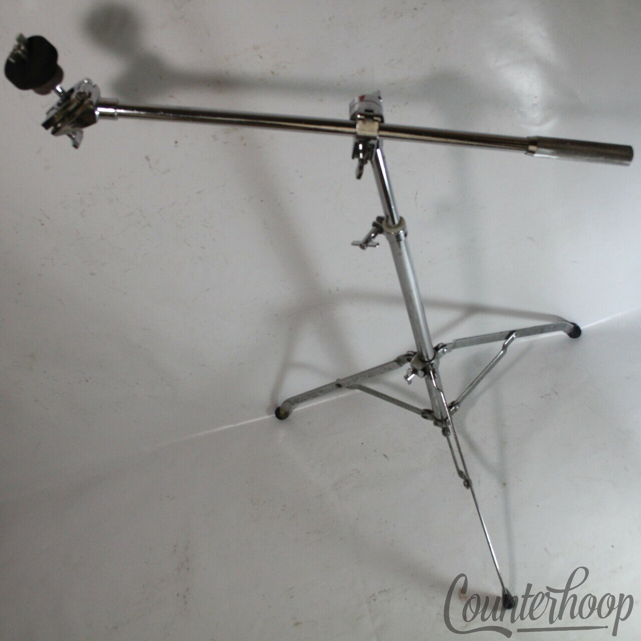 Gibraltar Boom Arm Cymbal Stand Single-Braced Tripod Chrome Swivel-Ball Tilter* — main photograph