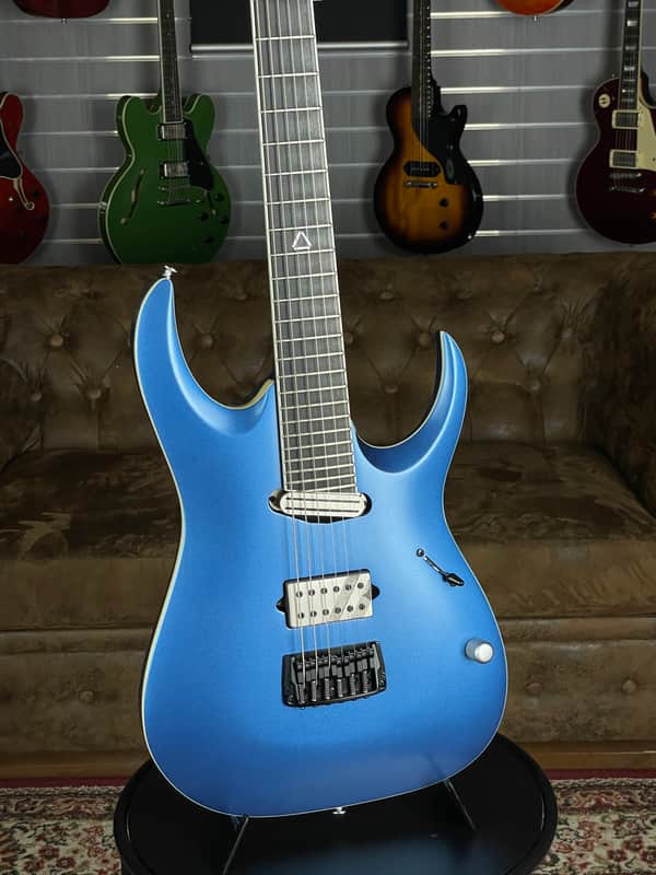 Ibanez JBM9999-AMM Jake Bowen Signature - Azure Metallic Matte - NEW - 3,123 kg image 1
