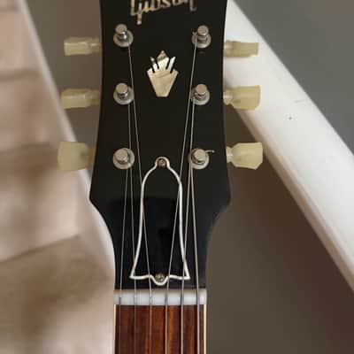 Left handed lefty Gibson Memphis '63 ES-335 Block 2015 - Sixties Cherry VOS image 14