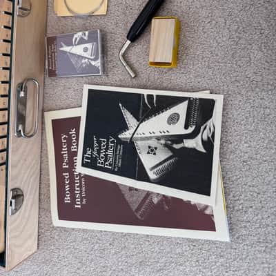 Unicorn Strings "Renaissance" 30-String Bowed Psaltery- Complete Kit w/ Birch Case image 4