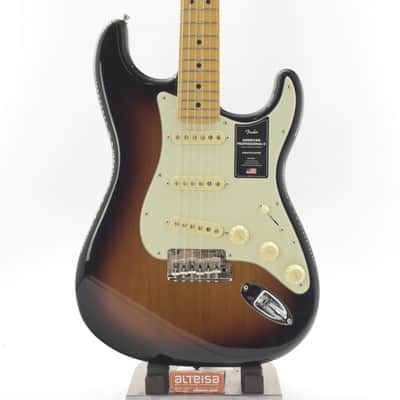 Fender American Professional II Stratocaster with Maple Fretboard 2023 - Present - Anniversary 2-Color Sunburst image 1