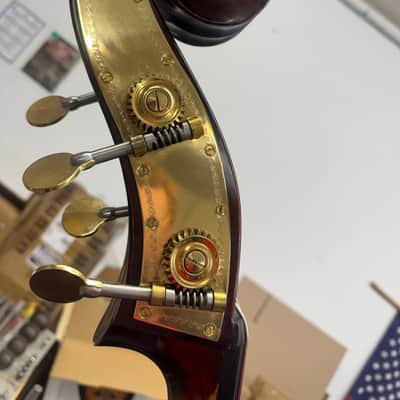 Encore. 3/4 Upright Double Bass.(2011)(Spruce/Flamed Maple)(Carry Bag) image 4