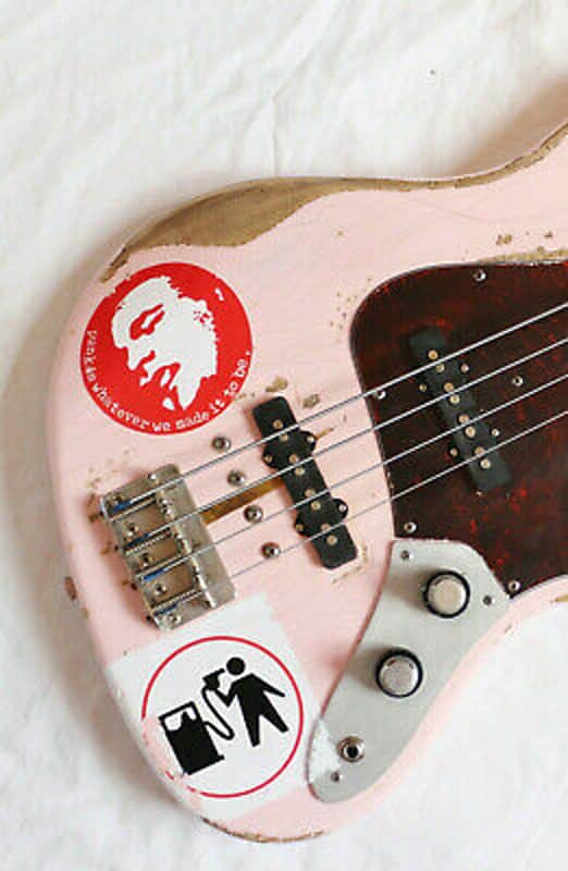 Flea Fender Jazz bass 1961 Replica Decal Kit | Reverb