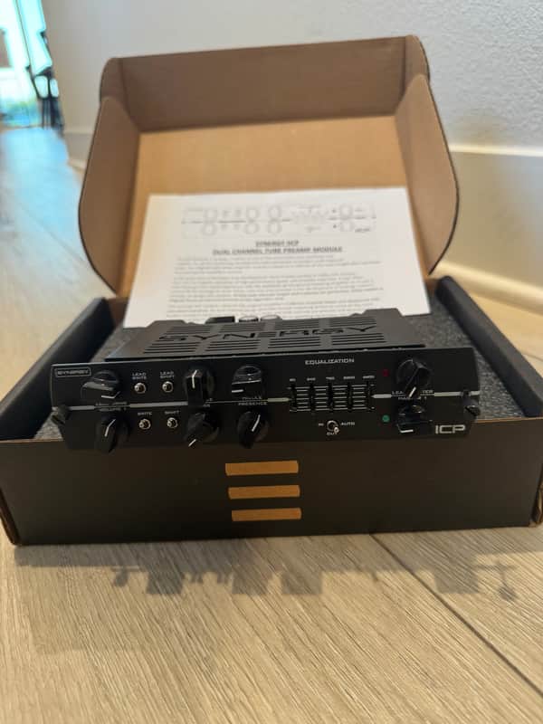 Synergy IICP 2-Channel Preamp Module 2021 - Present - Black image 1