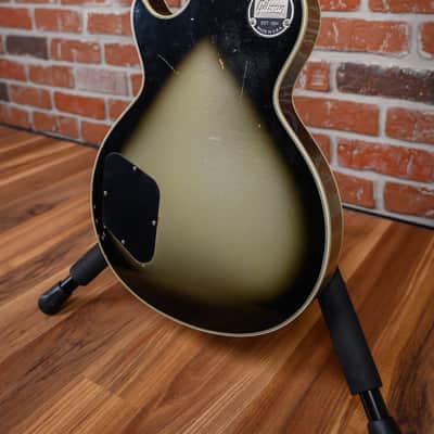 Gibson Custom Shop Adam Jones Signature '79 Les Paul Custom V1 Murphy Lab Aged & Signed Antique Silverburst 2020 #36 of 79 w/OHSC image 12