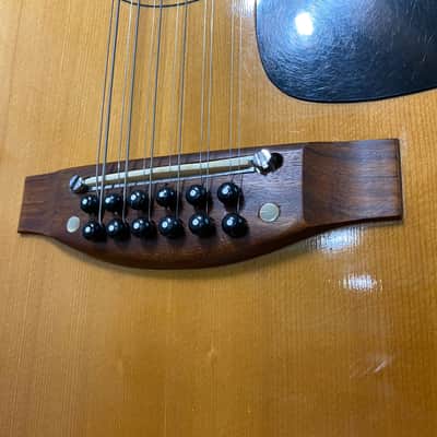 Takamine F385 Vintage Acoustic 12-String Guitar MIJ Japan 1978 Natural image 3