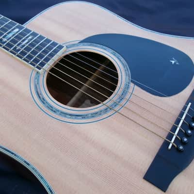 1980 Yairi YW-600 Dreadnought Guitar New Jacaranda Natural+Vintage Hard Case image 18