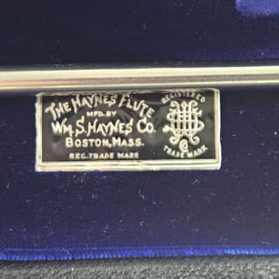 Haynes Handmade Flute 1971 - Silver image 16