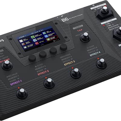 Zoom B6 Bass Multi-Effects Processor with 4 DI Boxes, A/B Switcher, Touchscreen Interface, 100+ Built in Effects, Amp Modeling, IR’s, Looper, & Audio Interface for Direct Recording to Computer image 3