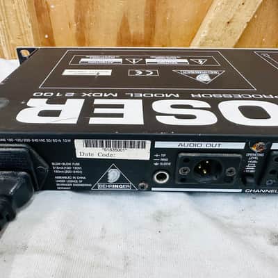Behringer MDX 2100 Composer Audio Interactive Dynamics Processor - working image 7