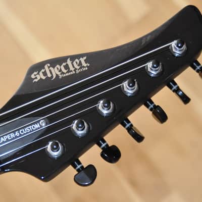 SCHECTER Reaper 6 Custom Gloss Black / Reaper-6 / IM25071348 image 8