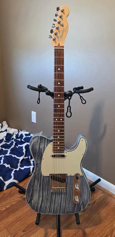 Fender American Performer Sandblasted Telecaster - Denim Blue