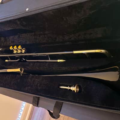 Valve Trombone – BB Pitch – Premium Black & Gold – Includes Case & Mouthpiece image 8