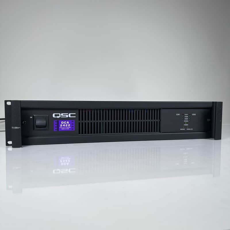 QSC DCA2422 2-Channel Digital Cinema Power Amplifier image 1
