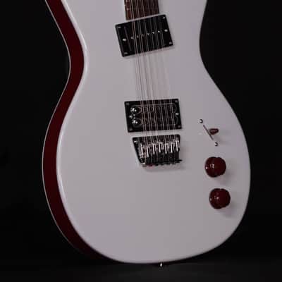 Danelectro Dan O. Mano Electric Guitar, Silver image 4