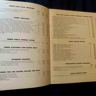Fender Price List 1966 image 2