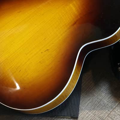 2020 Heritage Eagle Classic Semi-Hollow Electric Guitar Artisan Aged Sunburst + OHSC image 16