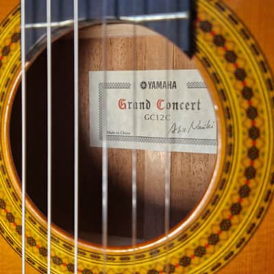 Yamaha GC12C Solid Cedar/Mahogany Classical Guitar image 1