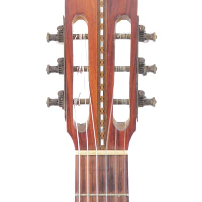 Salvador Sancho ~1915 classical guitar -  nice guitar in Torres style + amazing decorations + video! image 5