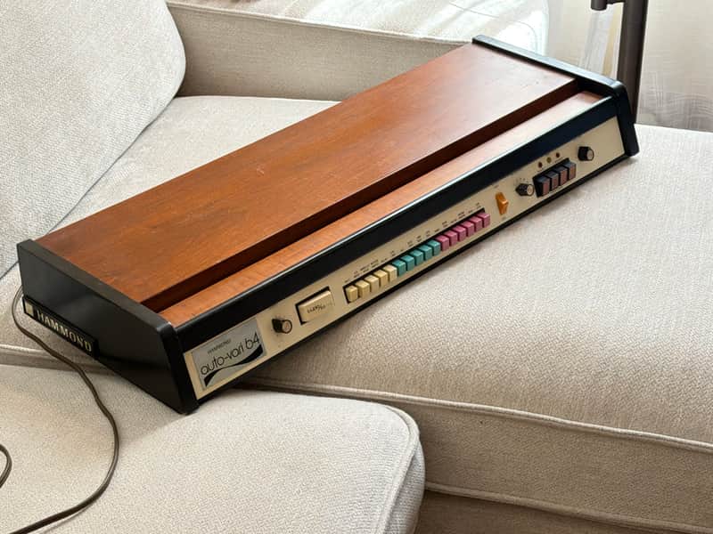 Hammond Auto-Vari 64 Analog Drum Machine 1974 - 1979 - Silver / Wood image 1