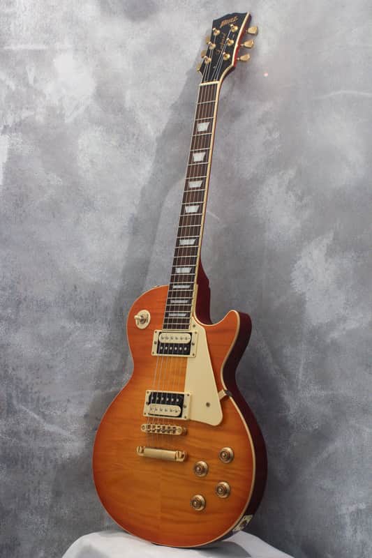 Blitz by Aria Pro II 'Leopard' BLP-450 Honeyburst 2016 | Reverb