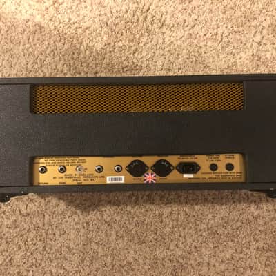 Marshall 1987 Plexi Modded Hopkins Pandora High Gain 1993 Black/Gold image 2