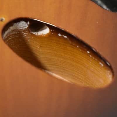 2021 Fender American Ultra Stratocaster Body 2-Tone Sunburst image 14