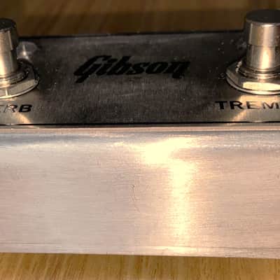 Rare Gibson 2-Button Footswitch for Falcon 20 Guitar Amp Reverb & Tremolo Switch image 5